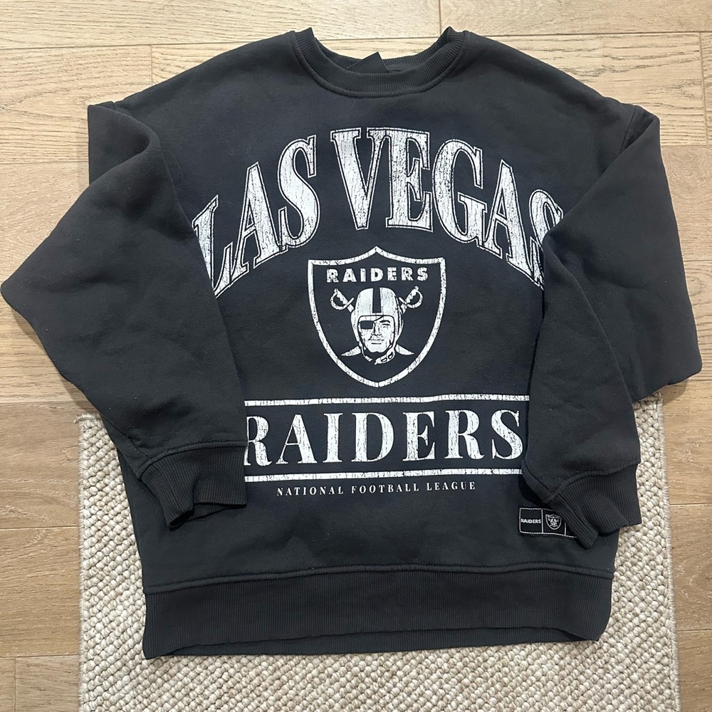 Las Vegas Raiders Black Sweater